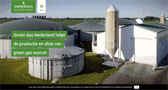 Desktop Screenshot of groengas.nl